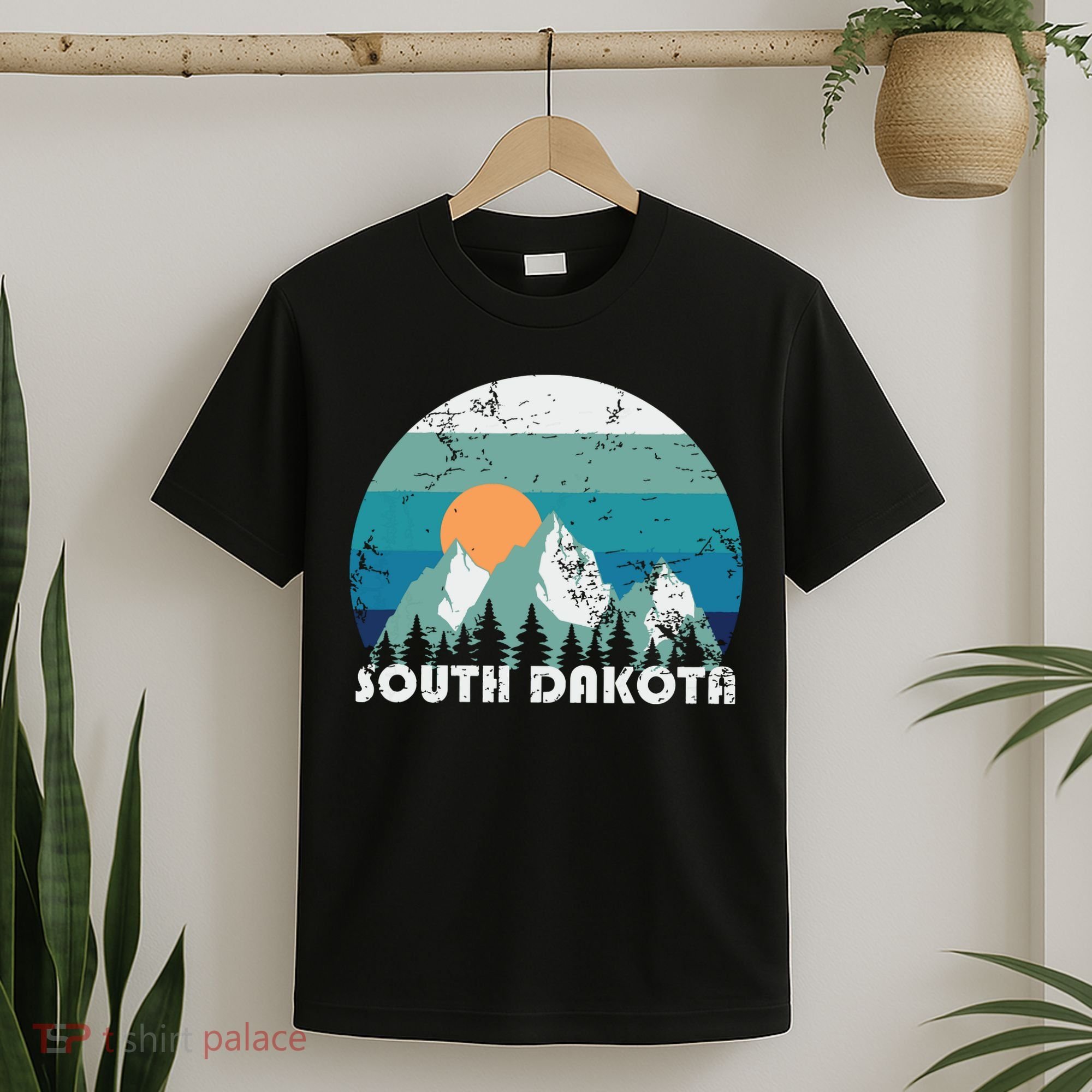 South Dakota State Retro Vintage T-Shirt