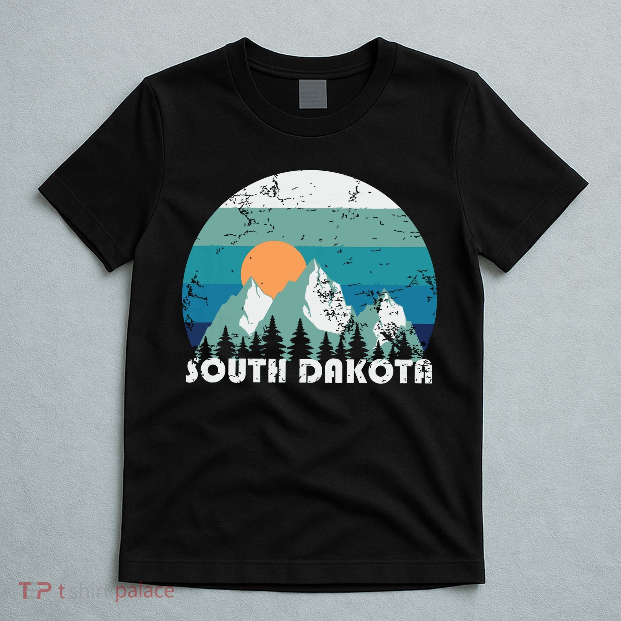 South Dakota State Retro Vintage T-Shirt