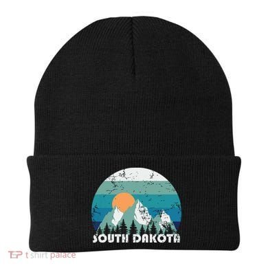 South Dakota State Retro Vintage Beanie