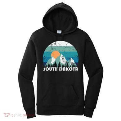 South Dakota State Retro Vintage Women's Hoodie