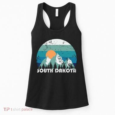 South Dakota State Retro Vintage Women's Tank Top