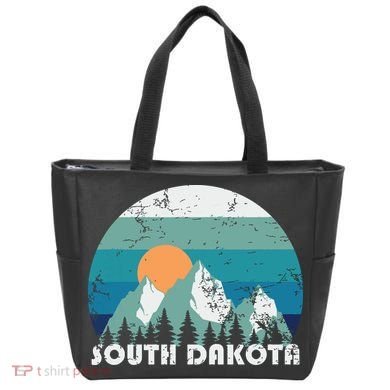 South Dakota State Retro Vintage Tote Bag