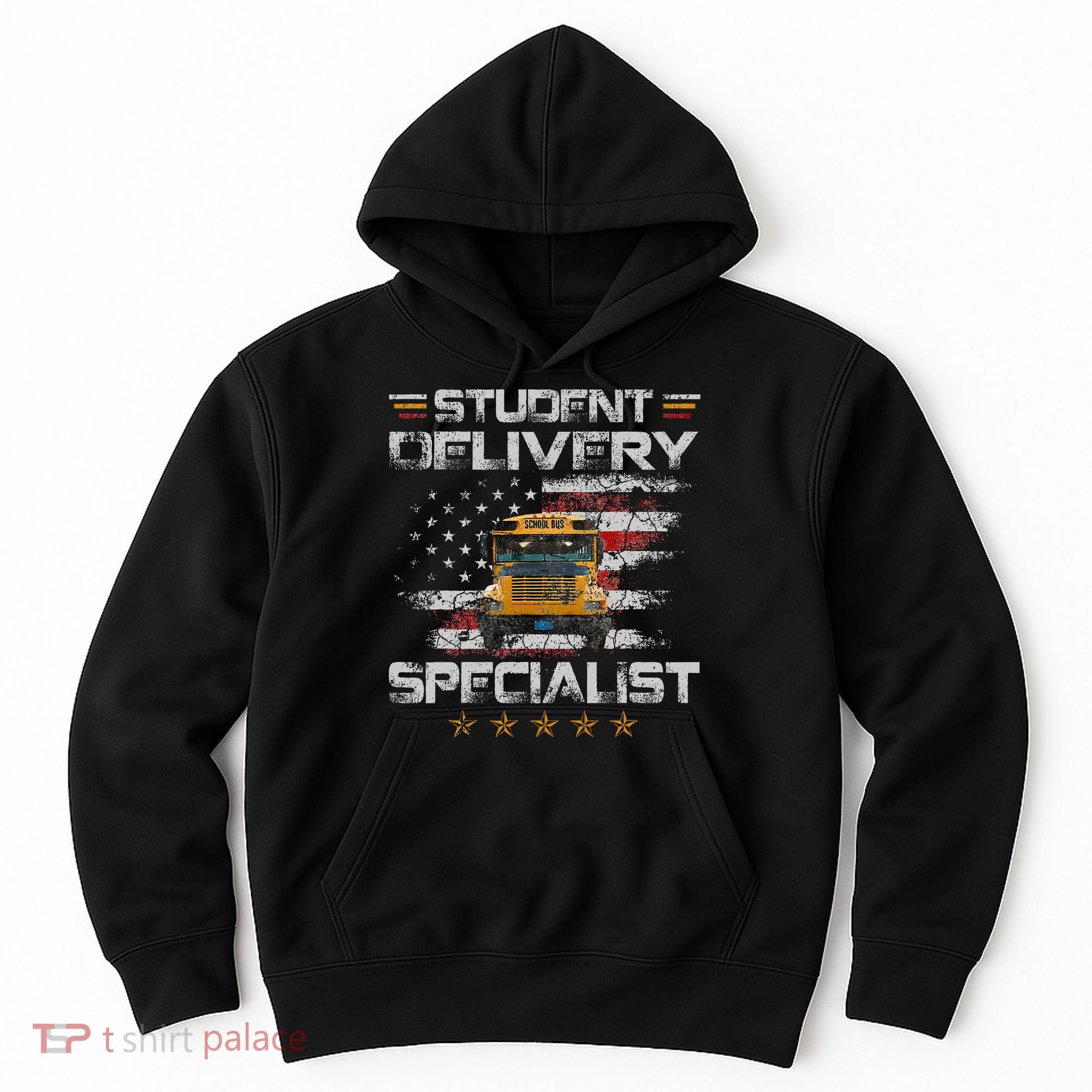 Student Delivery Specialist Funny School Bus Driver Hoodie