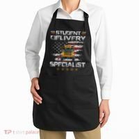 Student Delivery Specialist Funny School Bus Driver Apron thumb 2