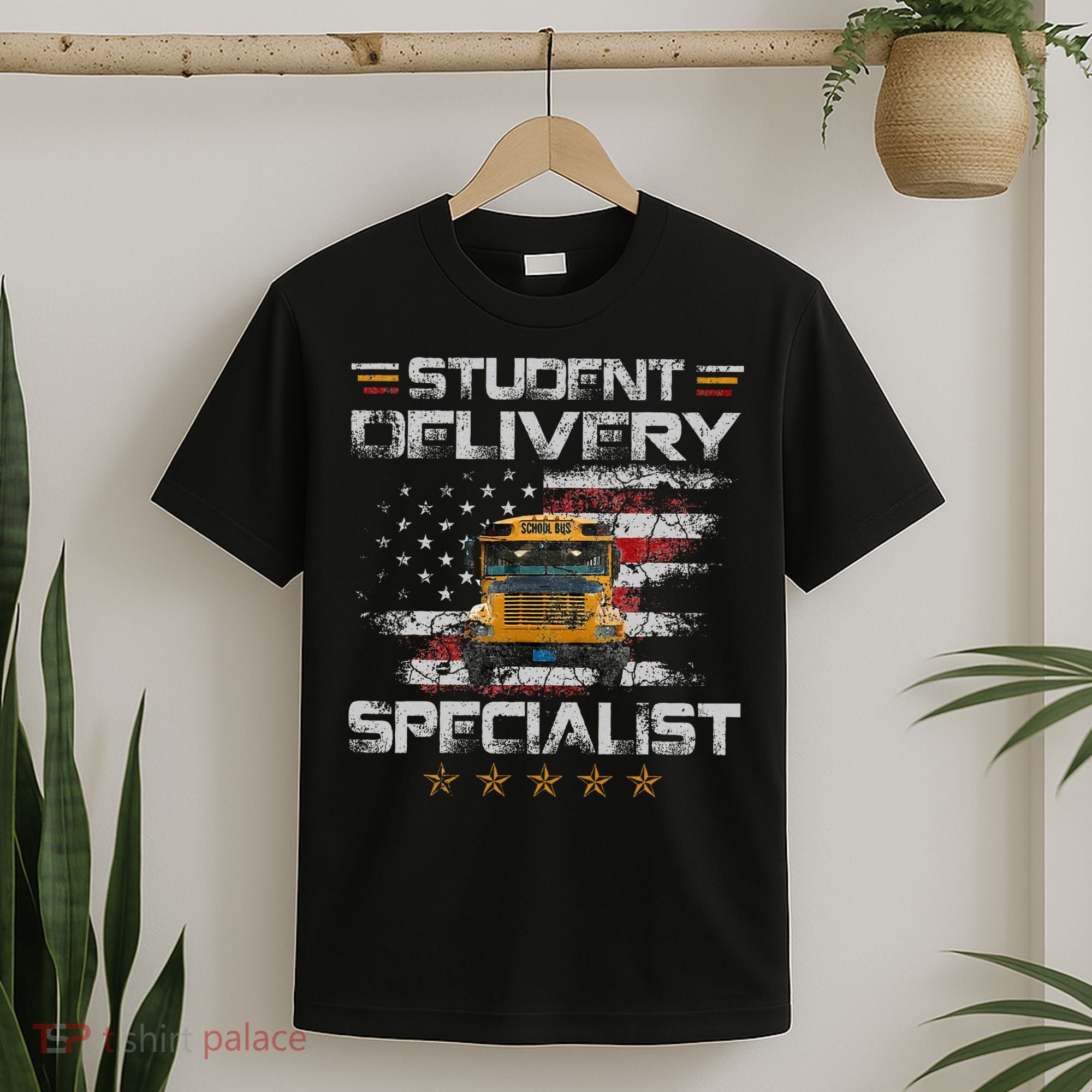Student Delivery Specialist Funny School Bus Driver T-Shirt