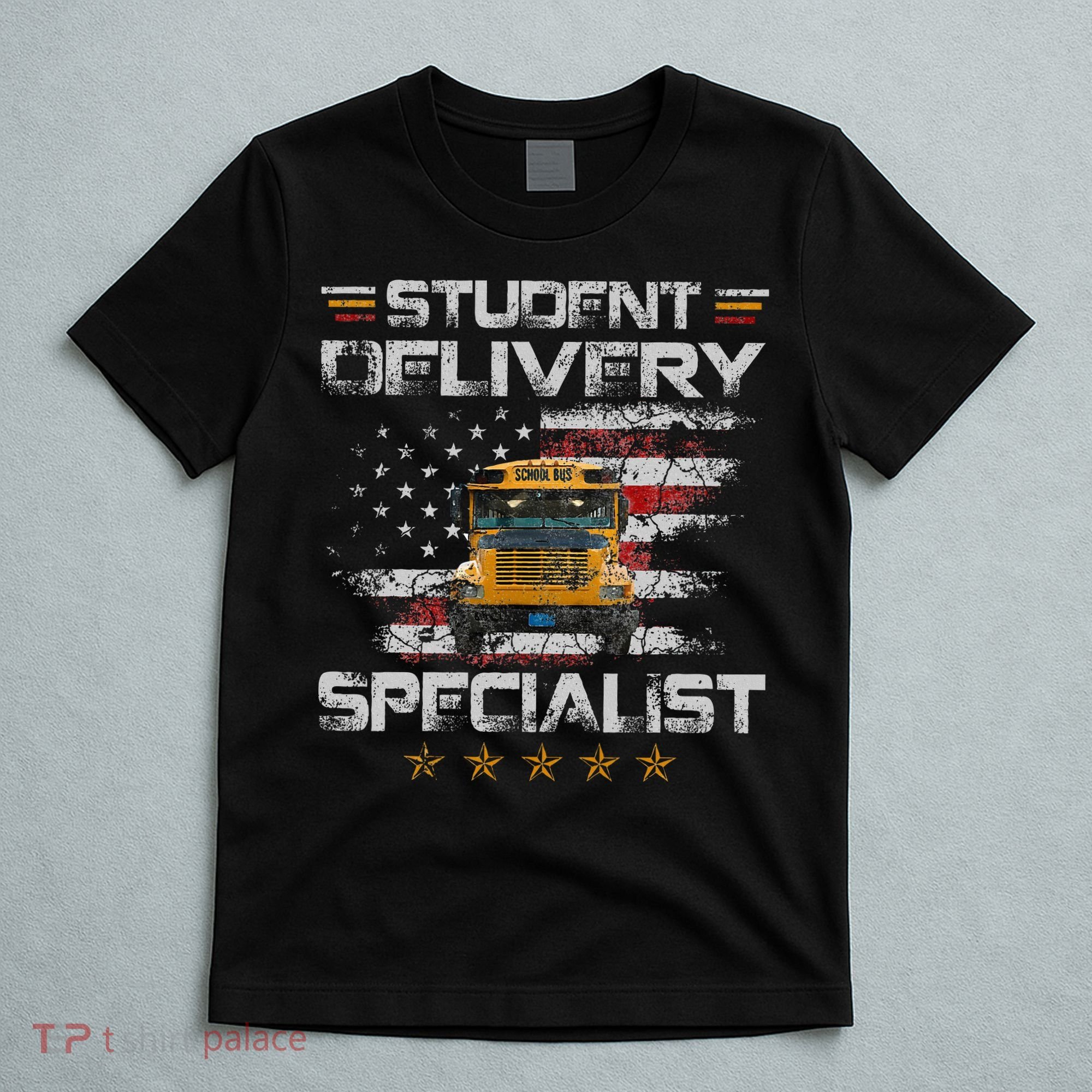 Student Delivery Specialist Funny School Bus Driver T-Shirt