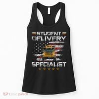 Student Delivery Specialist Funny School Bus Driver Women's Tank Top thumb 0