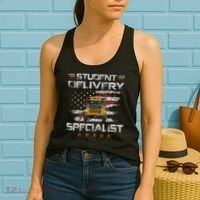 Student Delivery Specialist Funny School Bus Driver Women's Tank Top thumb 2