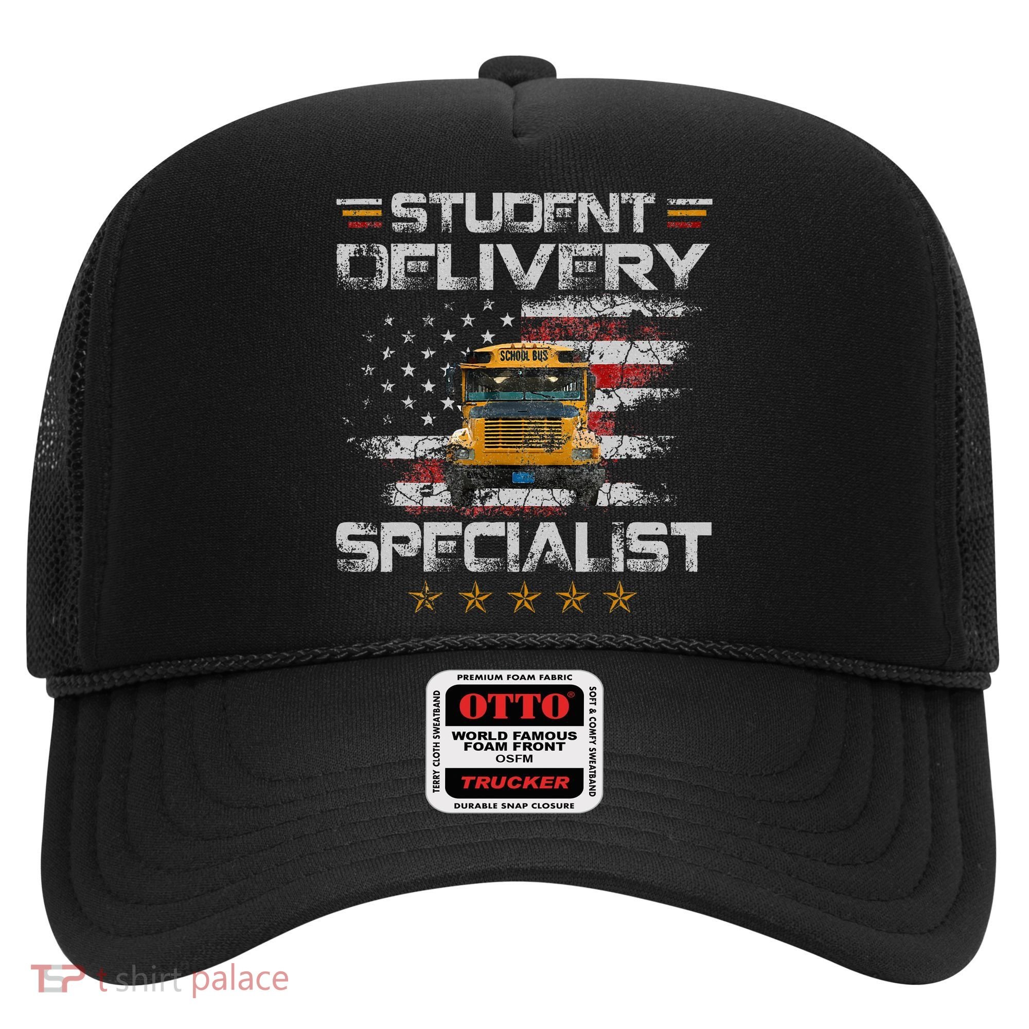 Student Delivery Specialist Funny School Bus Driver Hat