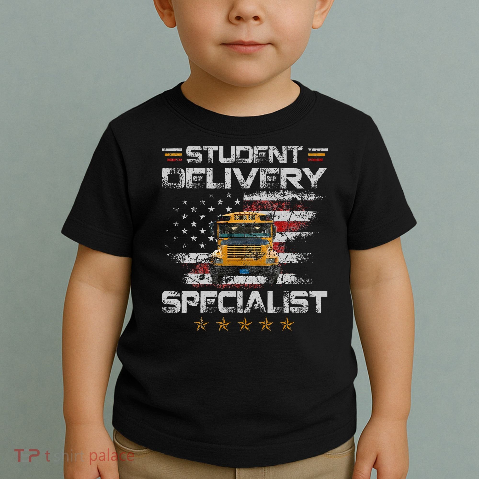 Student Delivery Specialist Funny School Bus Driver Toddler T-Shirt