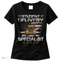 Student Delivery Specialist Funny School Bus Driver Women's T-Shirt thumb 0