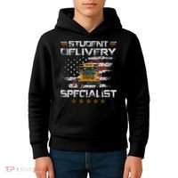 Student Delivery Specialist Funny School Bus Driver Kids Hoodie thumb 4