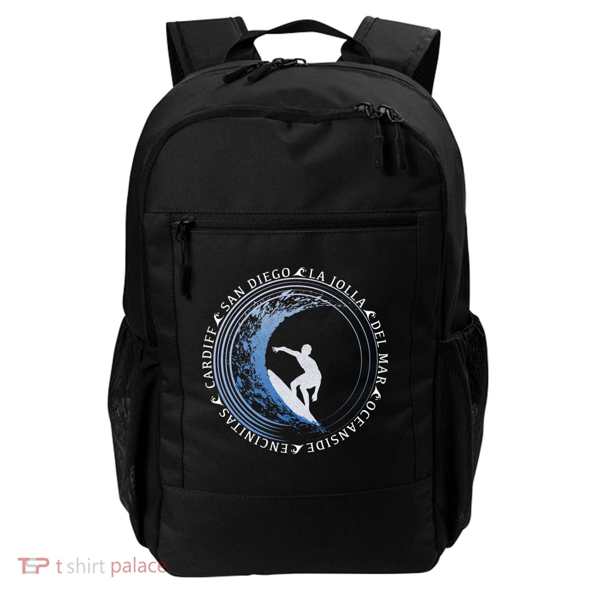 San Diego Surf Shirt / San Diego Beach Gift Backpack