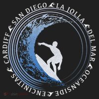 San Diego Surf Shirt / San Diego Beach Gift Tumbler thumb 3