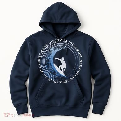 San Diego Surf Shirt / San Diego Beach Gift Hoodie