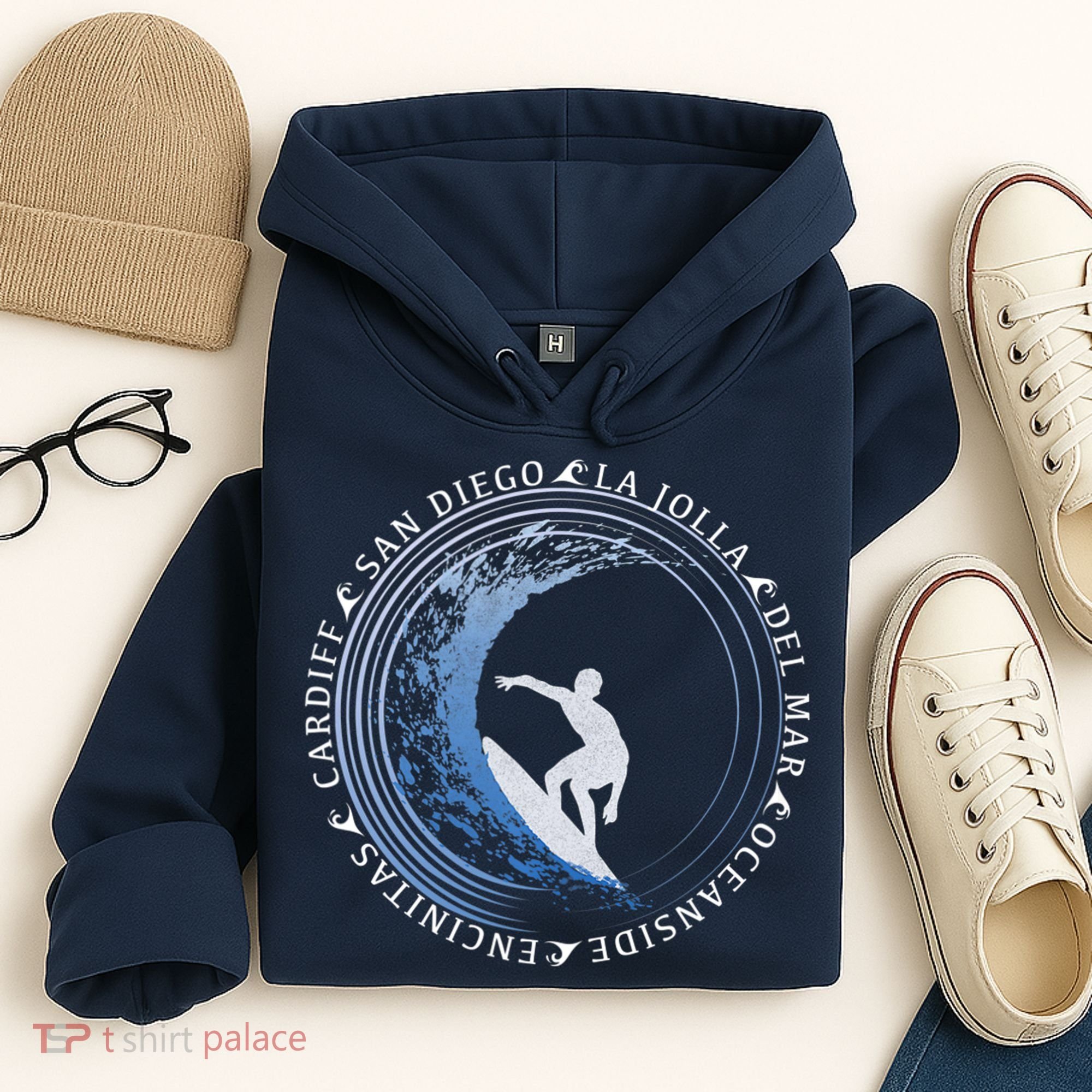 San Diego Surf Shirt / San Diego Beach Gift Hoodie