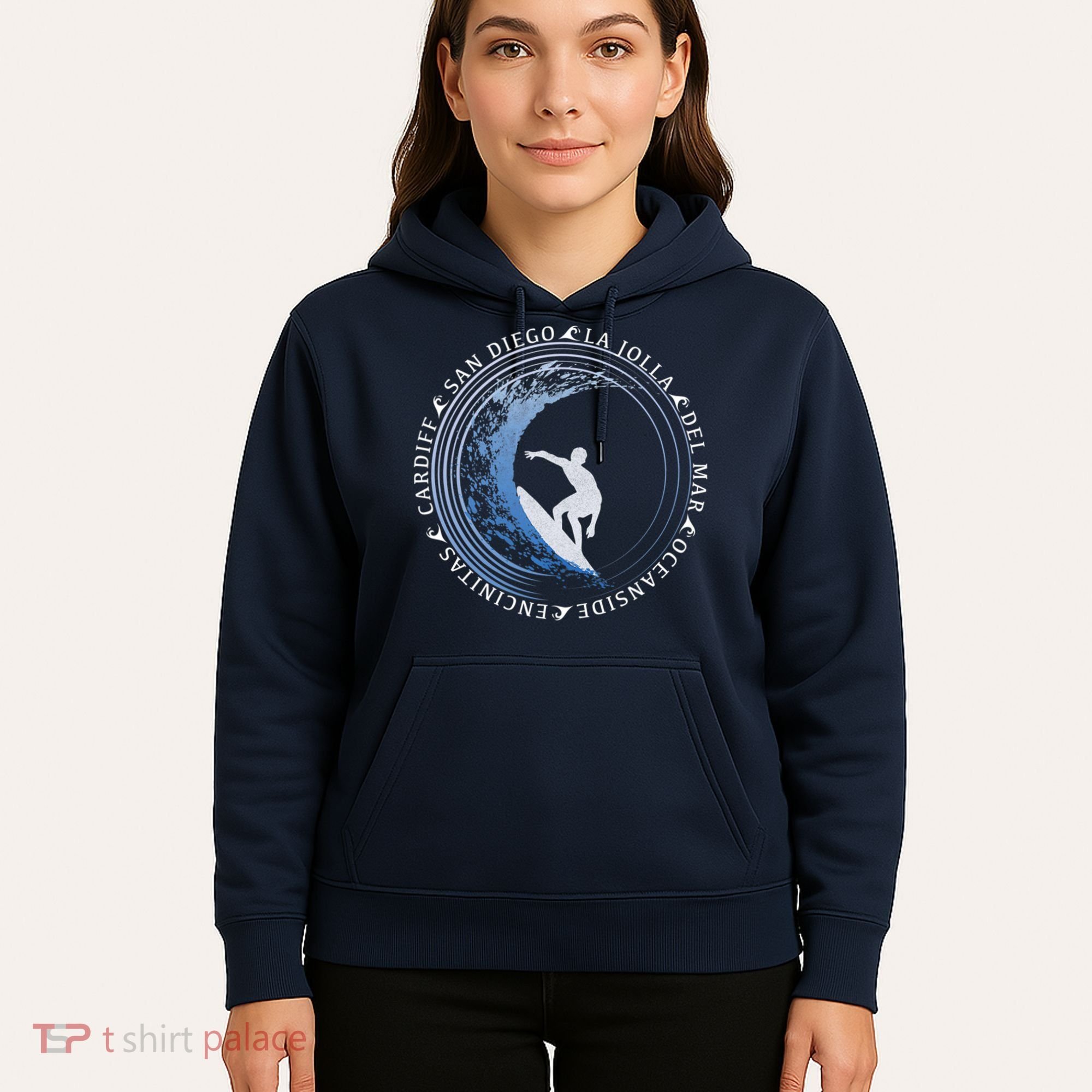San Diego Surf Shirt / San Diego Beach Gift Hoodie