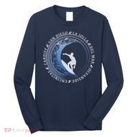 San Diego Surf Shirt / San Diego Beach Gift Long Sleeve Shirt thumb 0