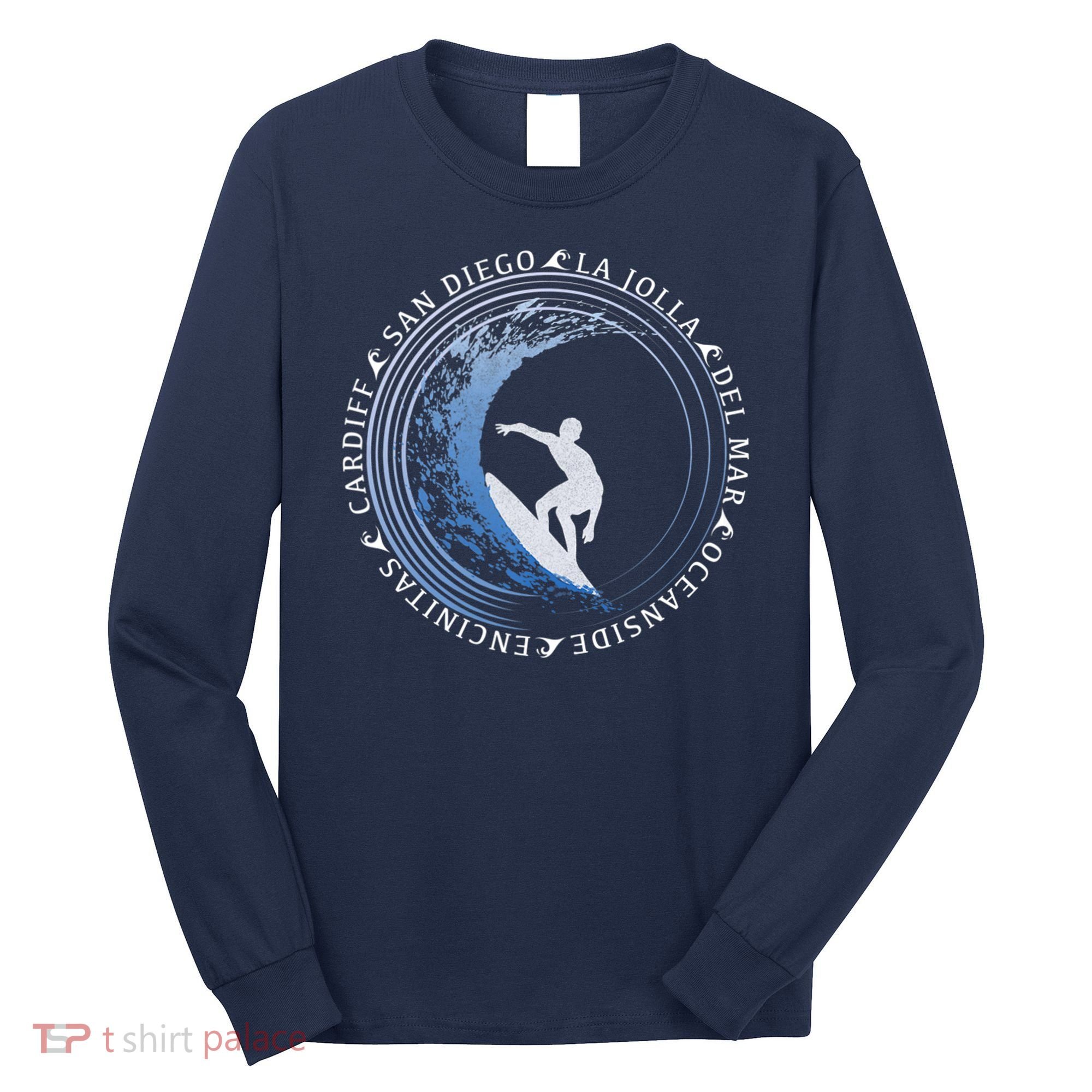 San Diego Surf Shirt / San Diego Beach Gift Long Sleeve Shirt