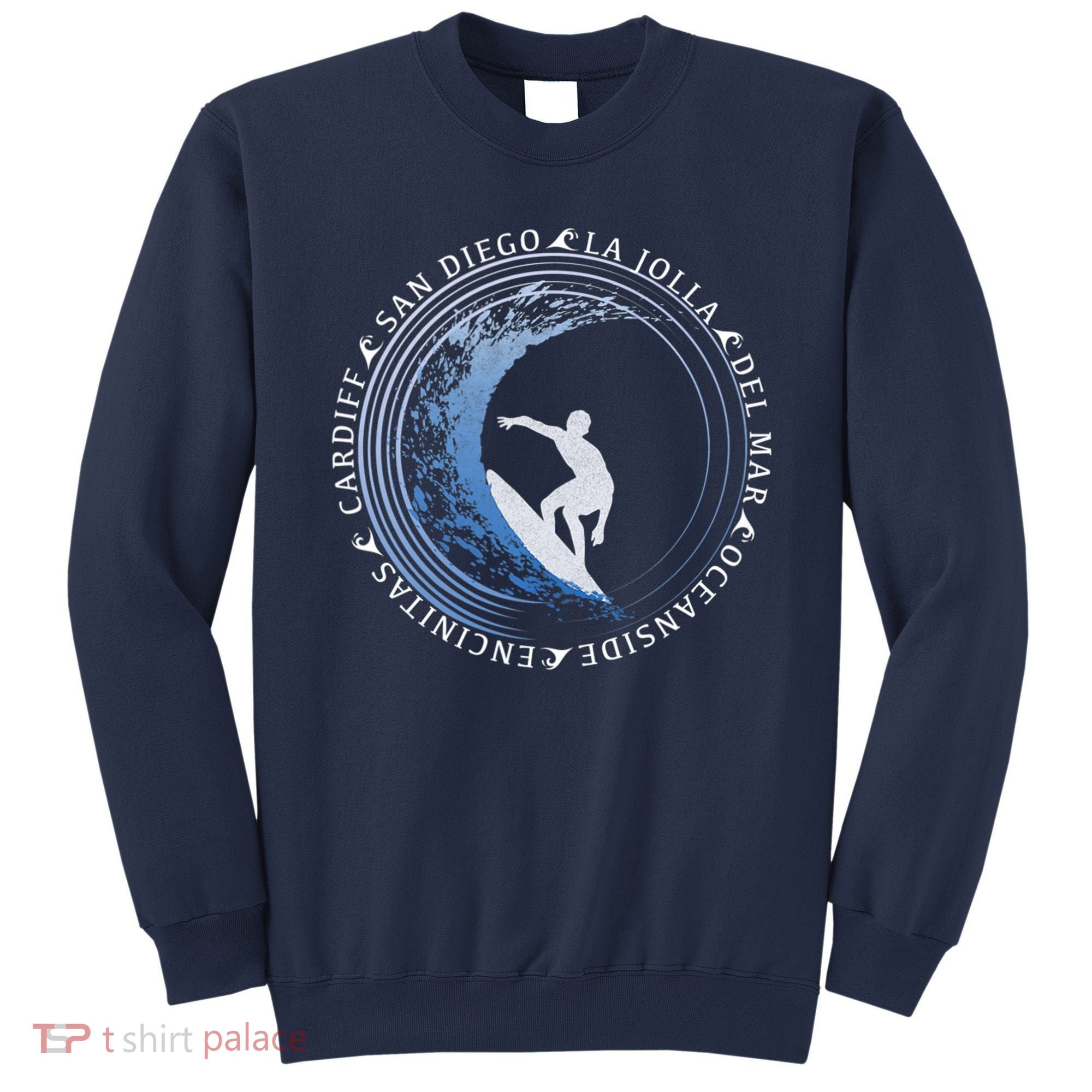 San Diego Surf Shirt / San Diego Beach Gift Sweatshirt