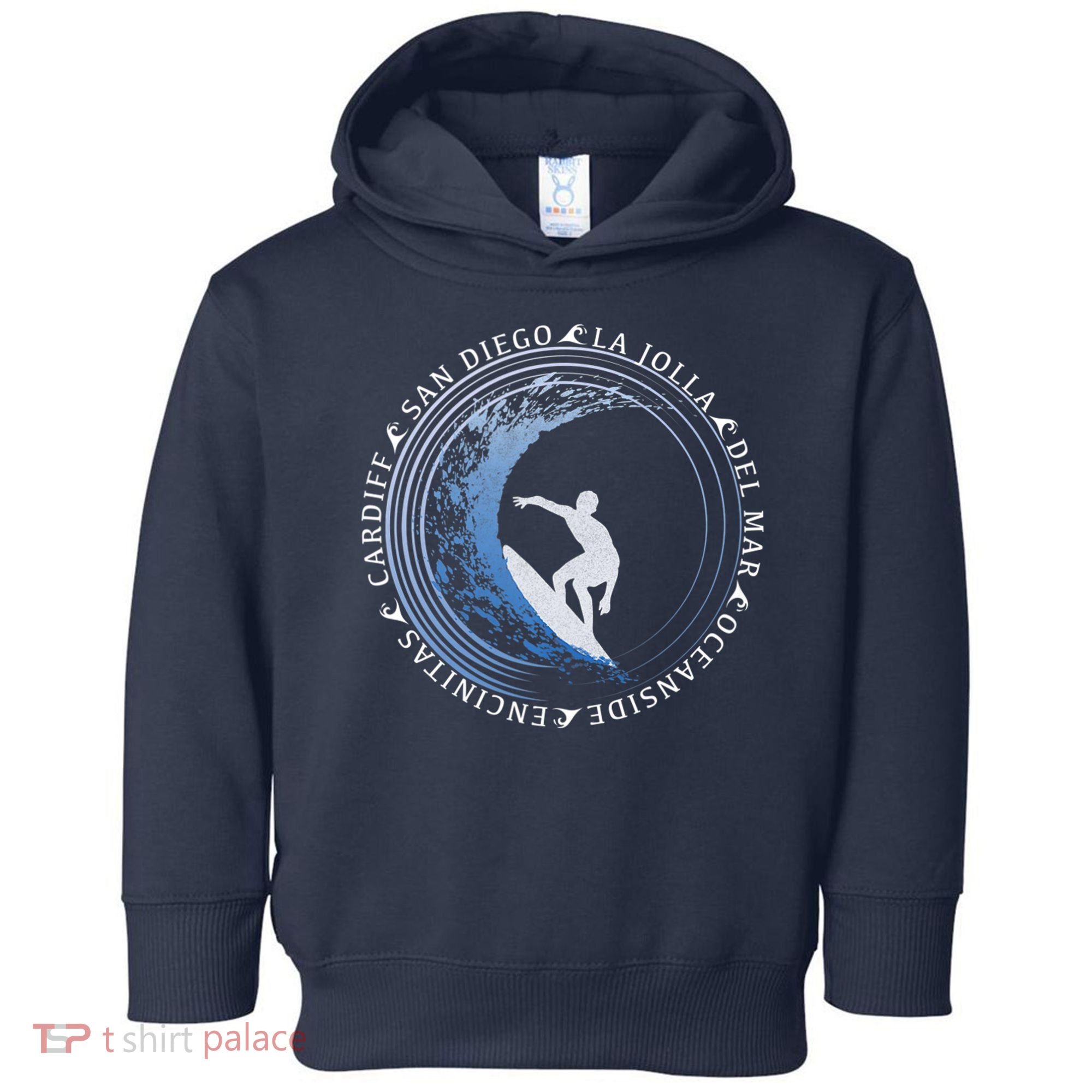 San Diego Surf Shirt / San Diego Beach Gift Toddler Hoodie