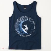 San Diego Surf Shirt / San Diego Beach Gift Tank Top thumb 2