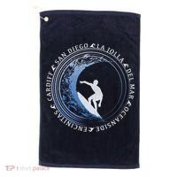 San Diego Surf Shirt / San Diego Beach Gift Golf Towel thumb 0