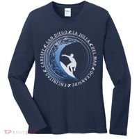 San Diego Surf Shirt / San Diego Beach Gift Women's Long Sleeve Shirt thumb 0