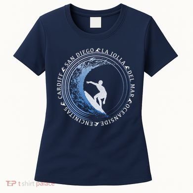 San Diego Surf Shirt / San Diego Beach Gift Women's T-Shirt