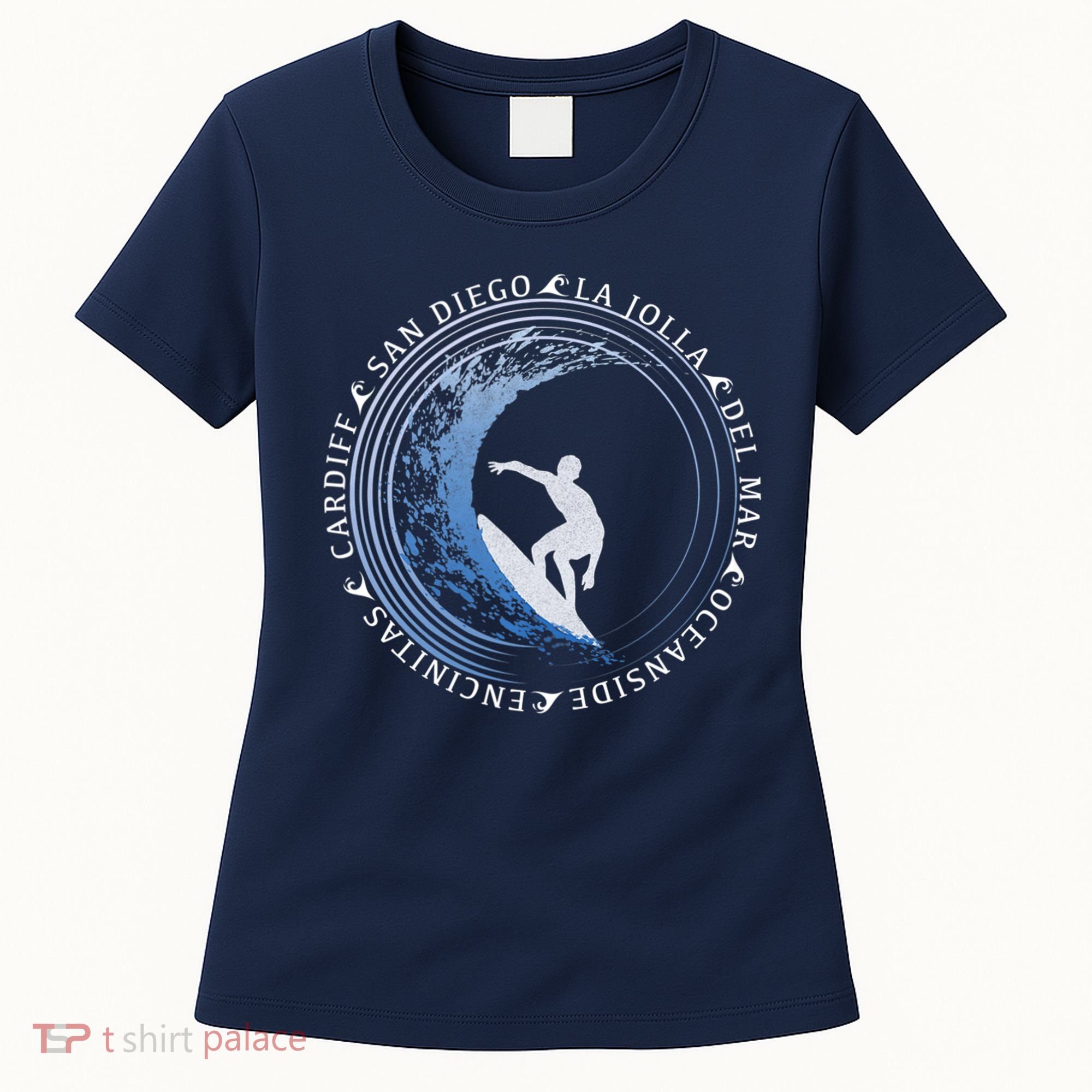San Diego Surf Shirt / San Diego Beach Gift Women's T-Shirt