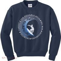 San Diego Surf Shirt / San Diego Beach Gift Kids Sweatshirt thumb 0