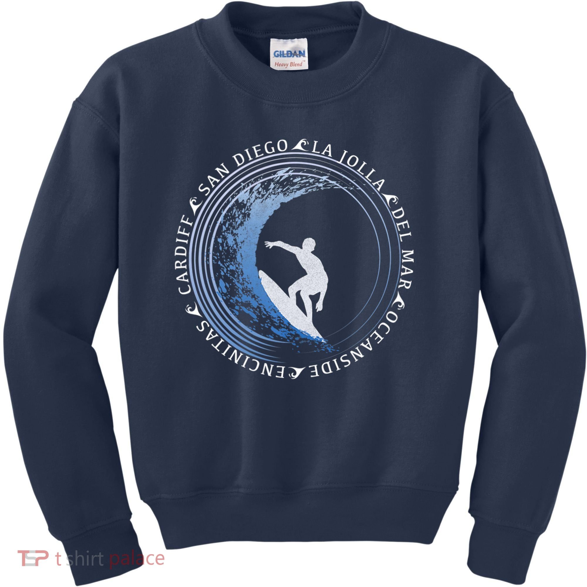 San Diego Surf Shirt / San Diego Beach Gift Kids Sweatshirt