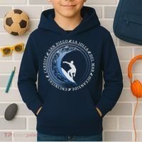 San Diego Surf Shirt / San Diego Beach Gift Kids Hoodie thumb 2