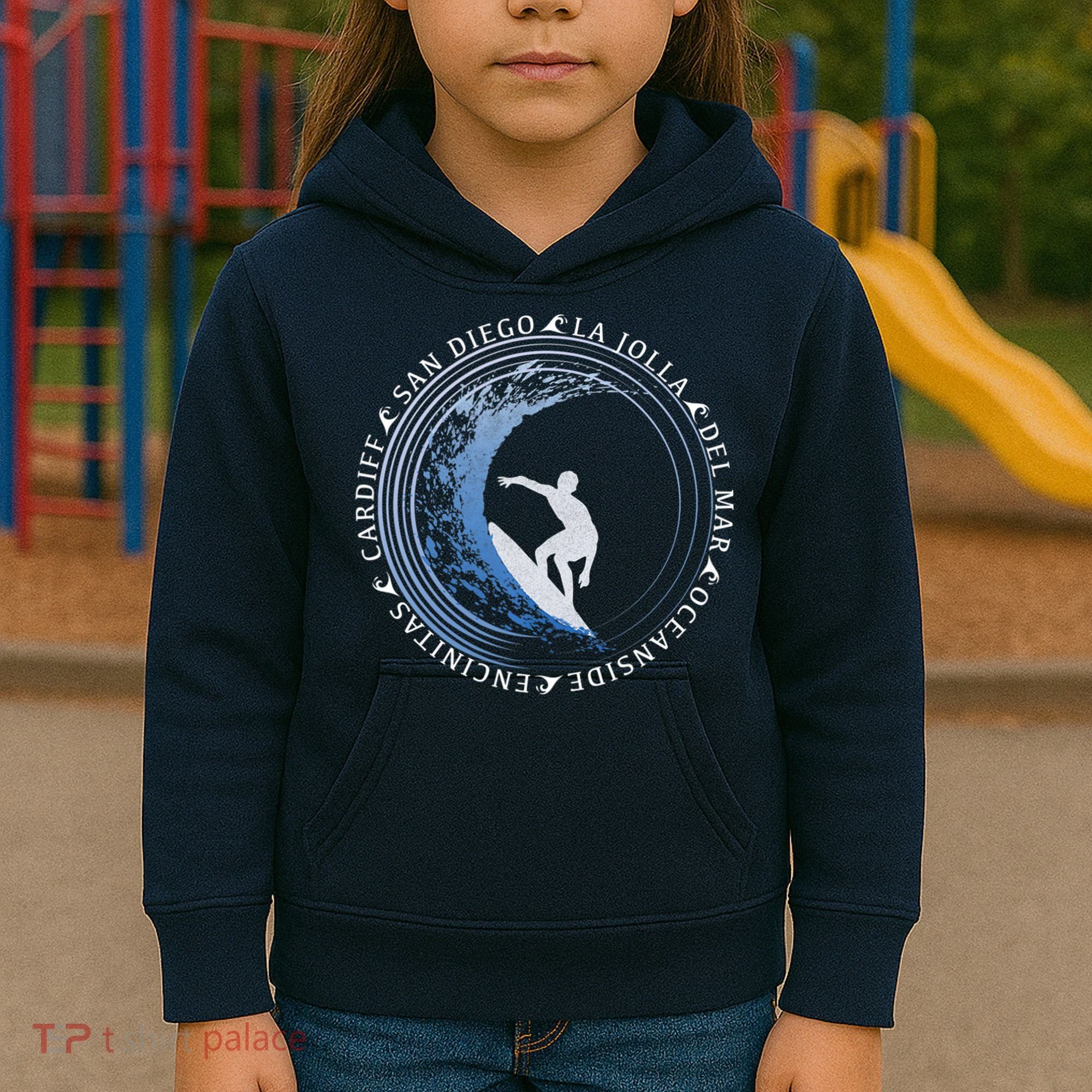 San Diego Surf Shirt / San Diego Beach Gift Kids Hoodie