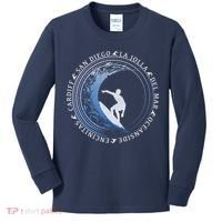 San Diego Surf Shirt / San Diego Beach Gift Kids Long Sleeve Shirt thumb 0
