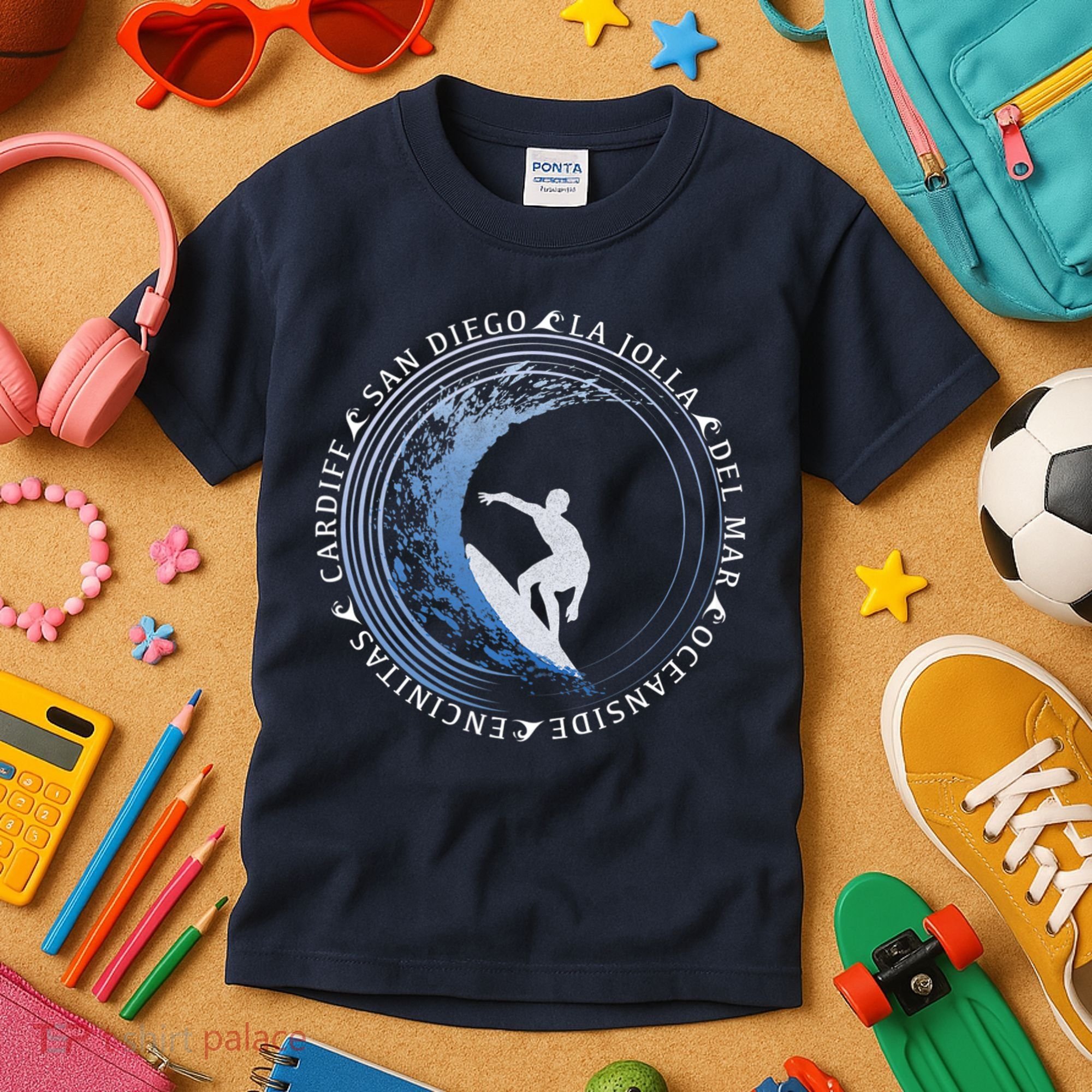 San Diego Surf Shirt / San Diego Beach Gift Kids T-Shirt