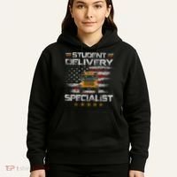 Student Delivery Specialist Funny School Bus Driver Men Hoodie thumb 5