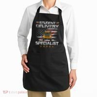 Student Delivery Specialist Funny School Bus Driver Men Apron thumb 2