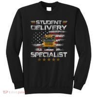 Student Delivery Specialist Funny School Bus Driver Men Sweatshirt thumb 0