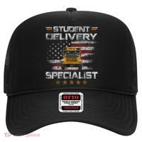 Student Delivery Specialist Funny School Bus Driver Men Hat thumb 0