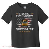 Student Delivery Specialist Funny School Bus Driver Men Toddler T-Shirt thumb 0