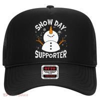 Snow Day Supporter Snowflake Funny Teacher Christmas Pajamas Hat thumb 0