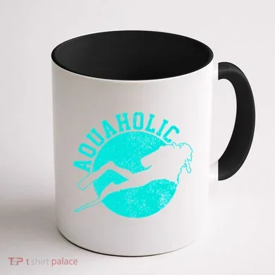 Scuba Diving Coffee Mug back