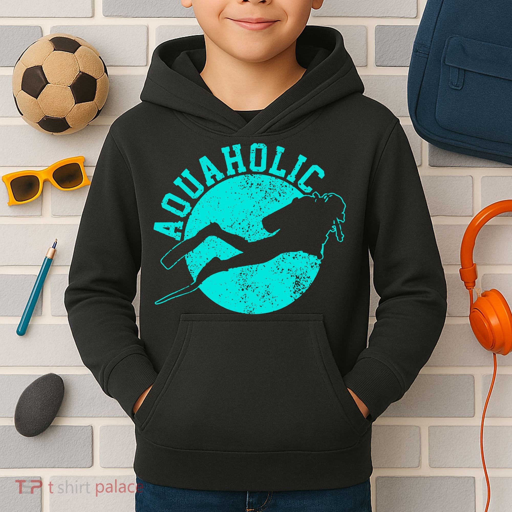 Scuba Diving Kids Hoodie
