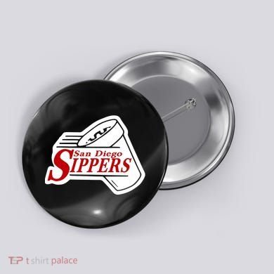 San Diego Sippers Button