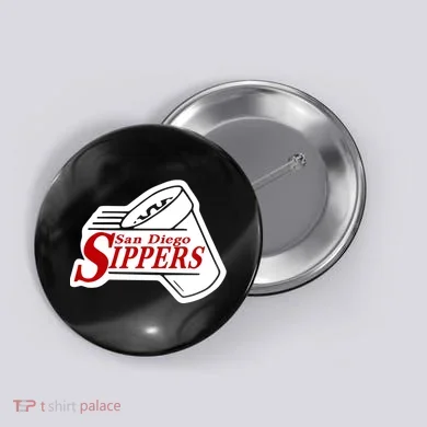 San Diego Sippers Button