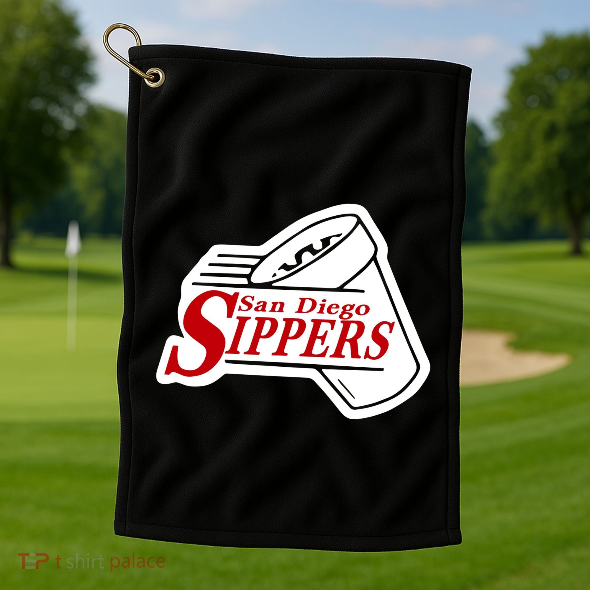 San Diego Sippers Golf Towel