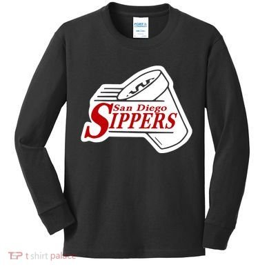 San Diego Sippers Kids Long Sleeve Shirt
