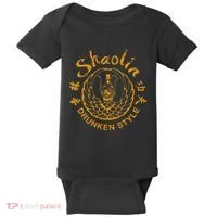 Shaolin Drunken Style Kung Fu Martial Arts Baby Bodysuit thumb 0