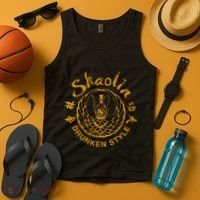 Shaolin Drunken Style Kung Fu Martial Arts Tank Top thumb 4